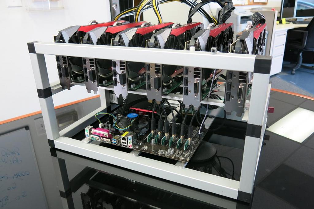 bitcoin ether alt-coins mining rig